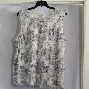 Sleeveless blouse